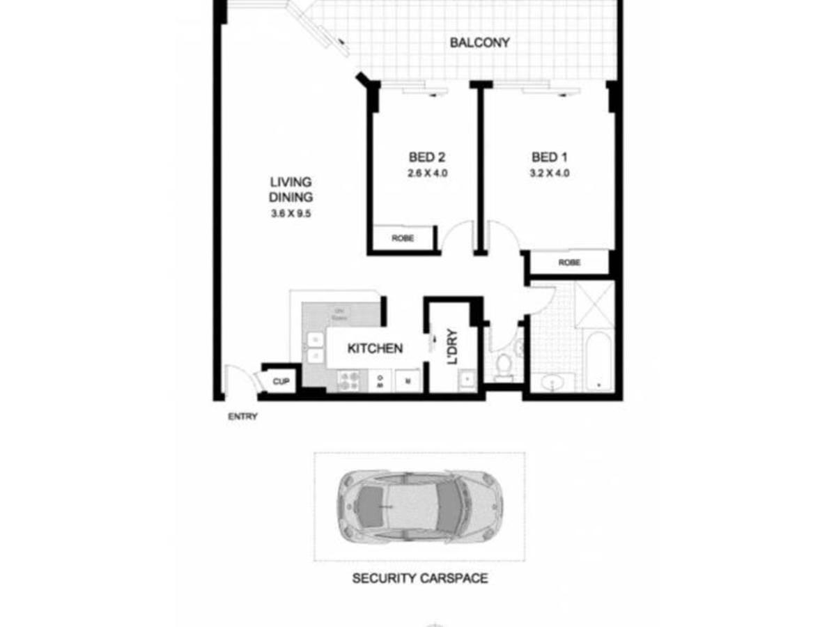 Accommodation Sydney - Kent Street Sydney Cbd Top Floor 2 Bedroom Apartment With Balcony ภายนอก รูปภาพ